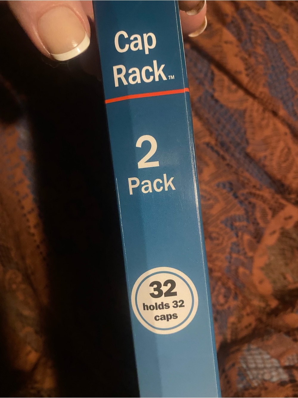 Cap Rack Organizer- 32 Hat Capacity! - Picture 4 of 6